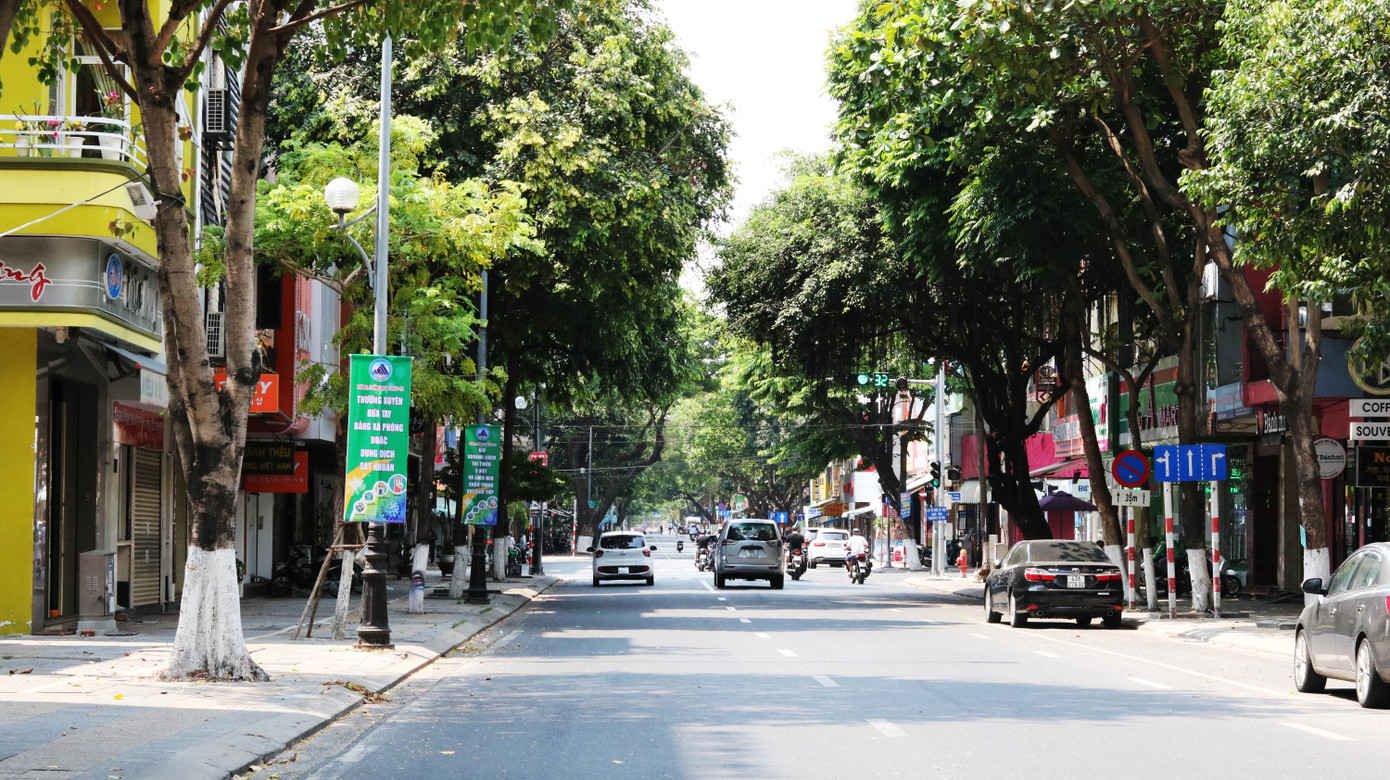 Đường phố Đà Nẵng ngày cuối tuần ra sao trong đợt giãn cách xã hội? ảnh 3