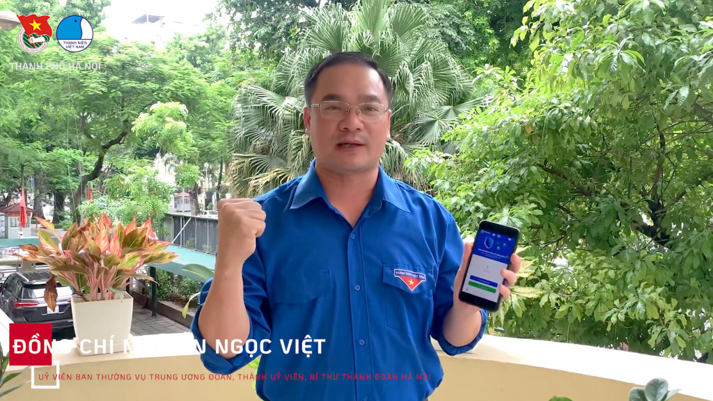 Á hậu Huyền My, cầu thủ Đình Trọng, Duy Mạnh kêu gọi cài đặt ứng dụng Bluezone ảnh 3