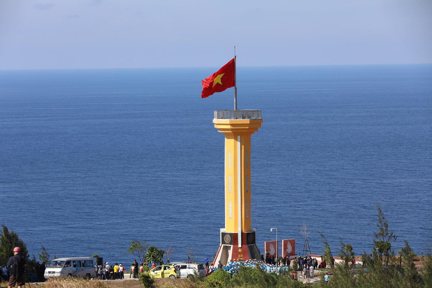 Trang nghiêm Lễ thượng cờ trên đảo Lý Sơn ảnh 9