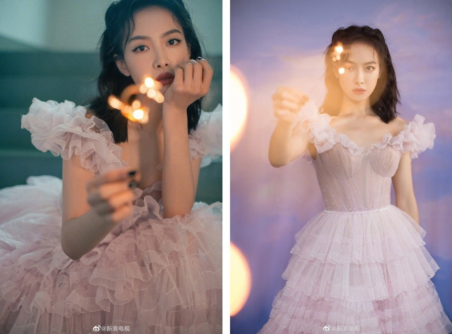 ‘Bóc trần’ nhan sắc thật của loạt mỹ nhân Hoa ngữ tại lễ bế mạc Kim Ưng 2020 ảnh 7