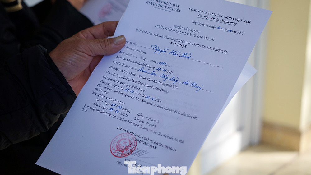 Mong ngóng được rời khu cách ly ở Hải Phòng về nhà ăn Tết ảnh 6