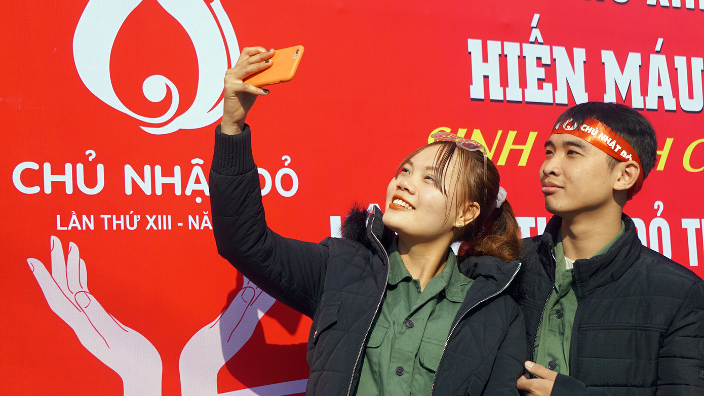 Tưng bừng Chủ nhật Đỏ tại trường đại học Trà Vinh ảnh 18