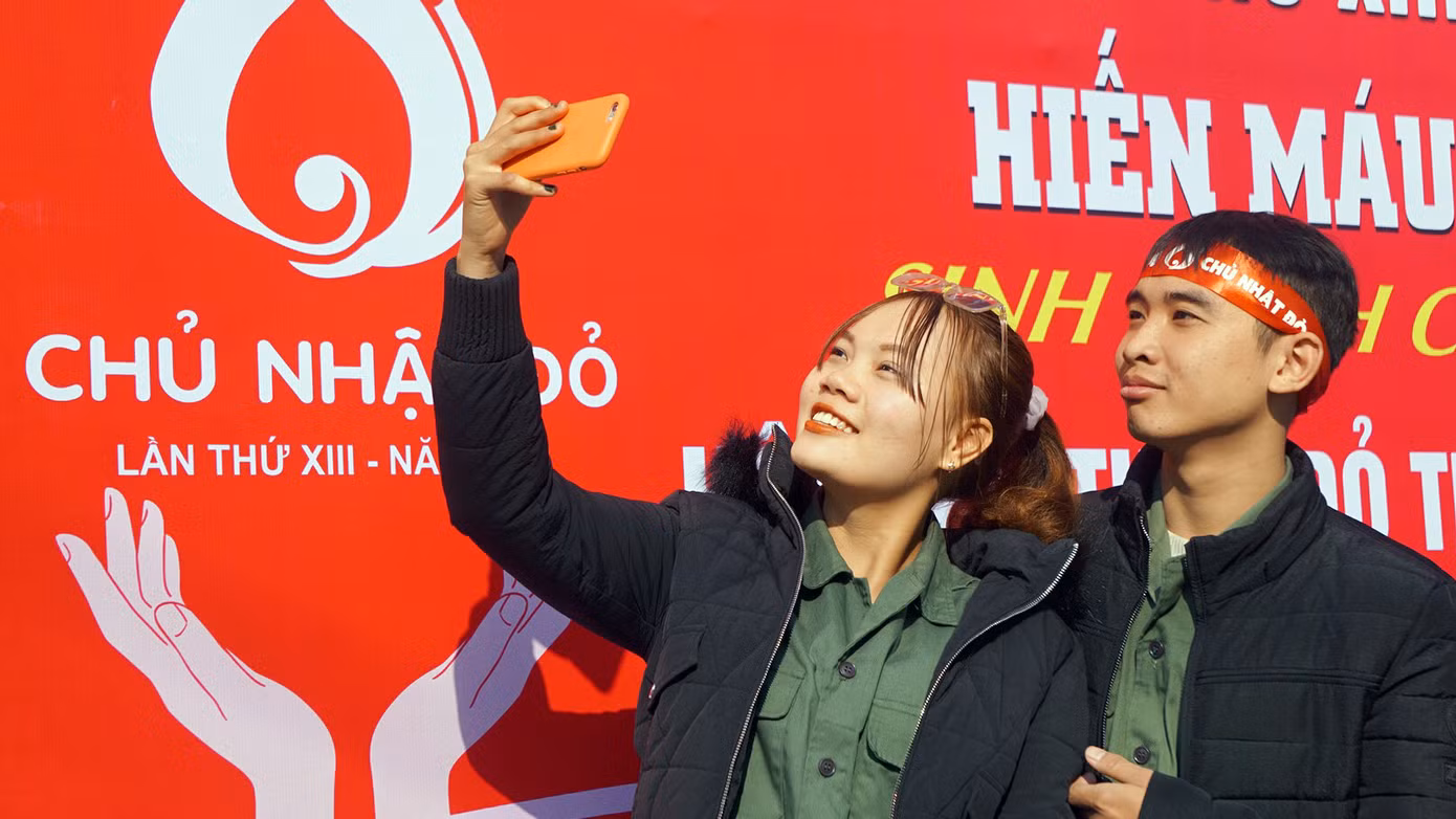Tưng bừng Chủ nhật Đỏ tại trường đại học Trà Vinh ảnh 18