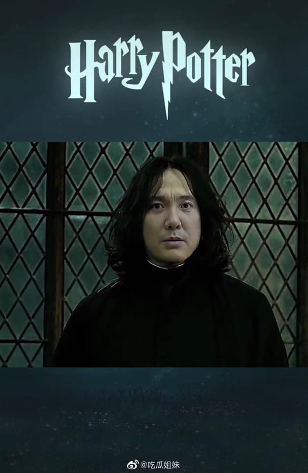 Fan lầy lội ghép mặt Thẩm Đằng vào giáo sư Severus Snape (Harry Potter) và cái kết bất ngờ ảnh 4