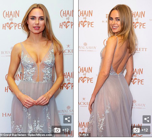 Không nội y, siêu mẫu áo tắm 9x mặc váy xuyên thấu lộ ngực trần gây choáng ảnh 4