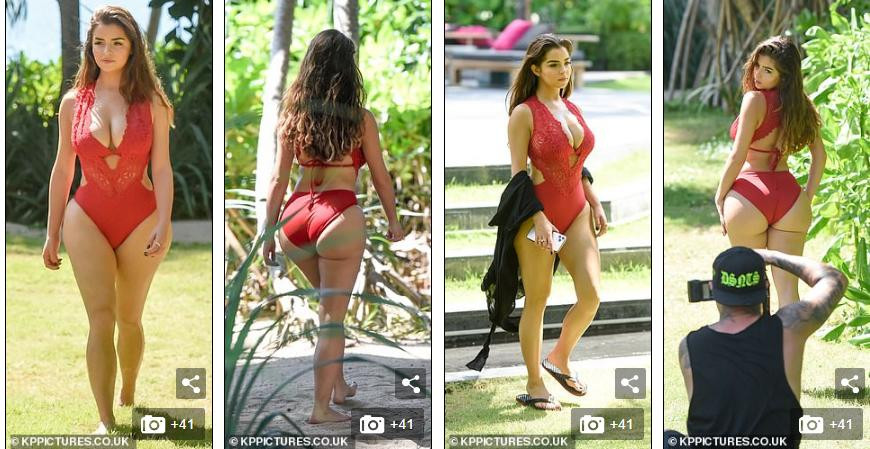 'Nữ hoàng nội y' nước Anh khoe 3 vòng bốc lửa ảnh 8