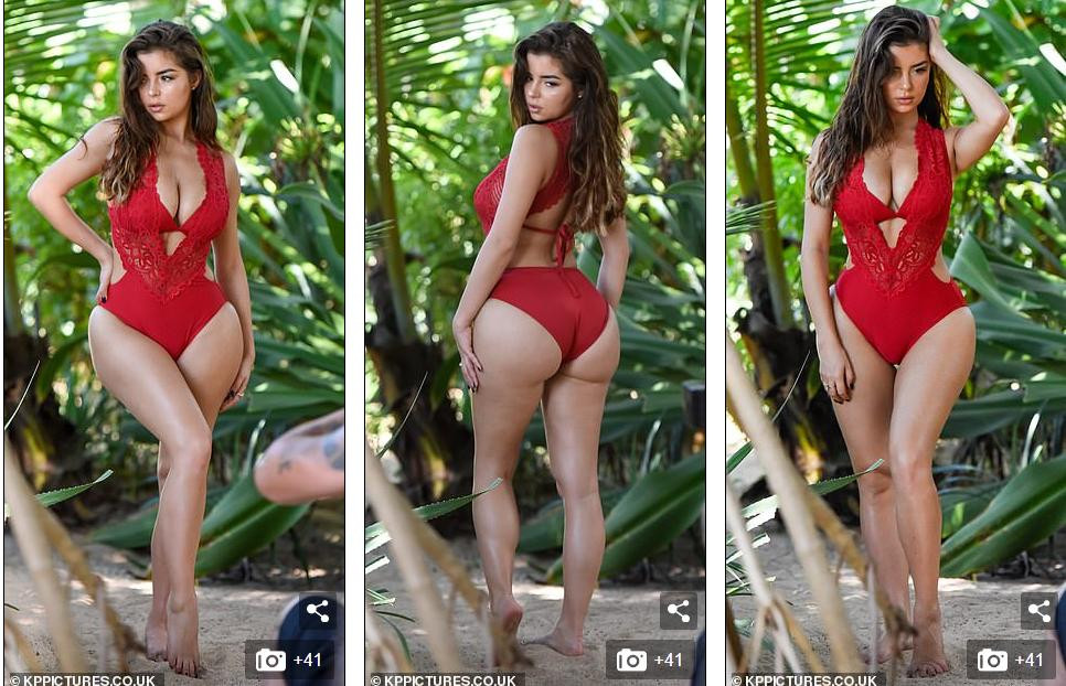 'Nữ hoàng nội y' nước Anh khoe 3 vòng bốc lửa ảnh 10