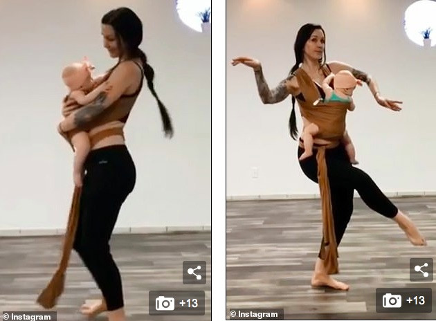 Xem vũ công múa bụng điêu luyện khi mang bầu ở tuần 38 gây choáng váng ảnh 3