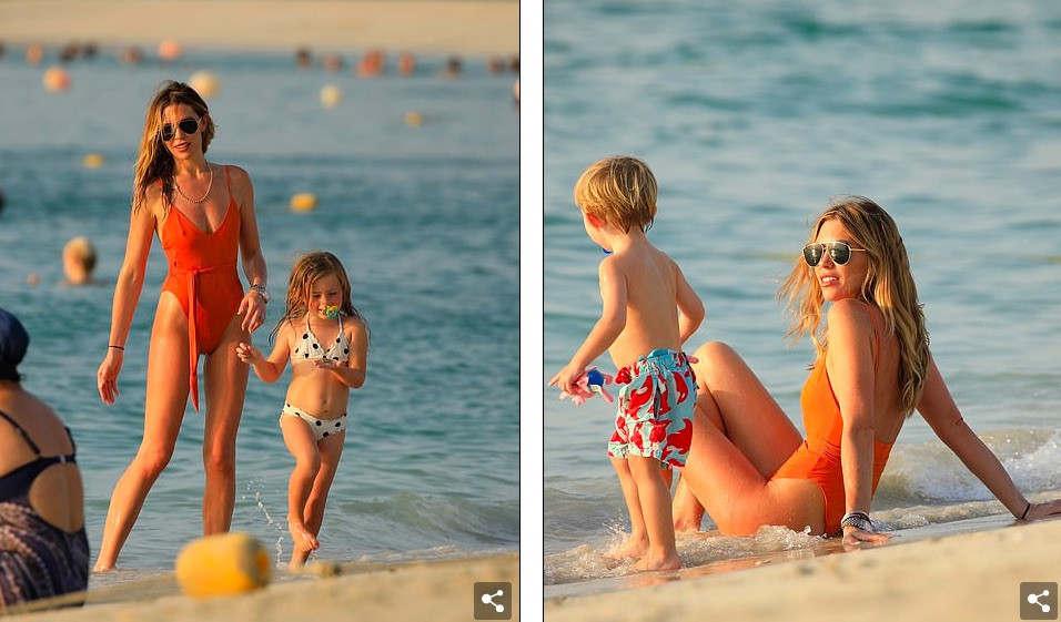 Vóc dáng tuyệt mỹ khiến chị em phải ghen tị của siêu mẫu 4 con Abbey Clancy ảnh 13