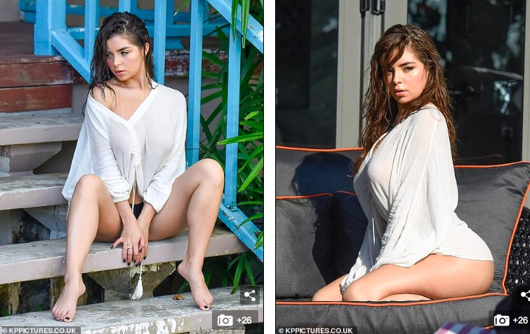 Không chỉ quý ông, chị em cũng phải mê mệt ngắm vẻ hững hờ này của Demi Rose ảnh 9