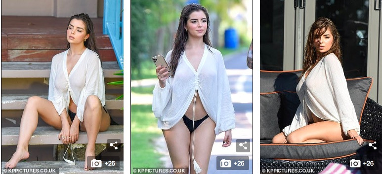 Không chỉ quý ông, chị em cũng phải mê mệt ngắm vẻ hững hờ này của Demi Rose ảnh 10