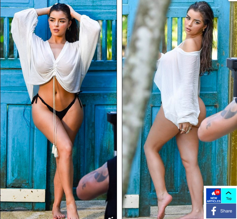 Không chỉ quý ông, chị em cũng phải mê mệt ngắm vẻ hững hờ này của Demi Rose ảnh 8