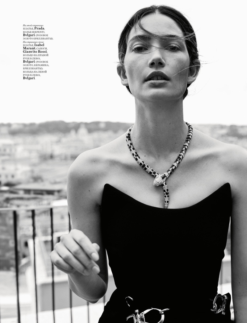 'Thiên thần nội y' Lily Aldridge khoe nhan sắc đẹp không 'góc chết' trên tạp chí ảnh 4