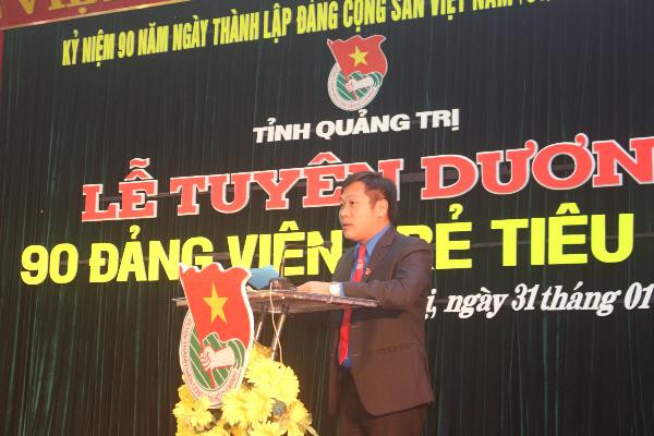 Quảng Trị tuyên dương ‘90 Đảng viên trẻ tiêu biểu’ ảnh 1