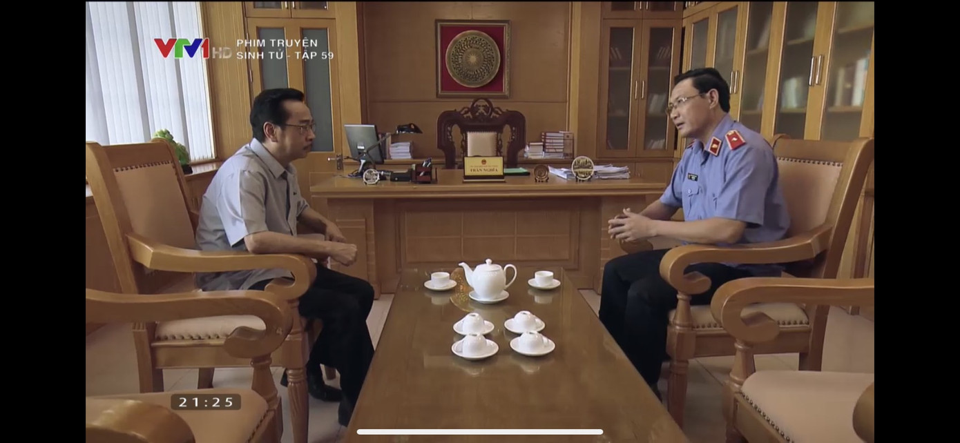 Sinh tử tập 59: Chủ tịch hết dọa lại nịnh Viện kiểm sát không sờ tới doanh nghệp ảnh 7