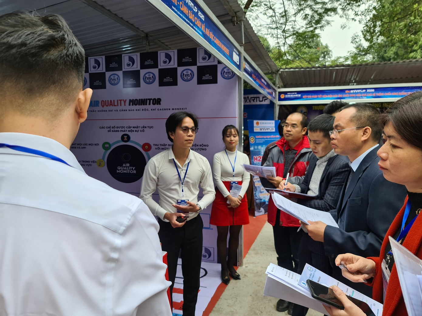 Giải pháp cảnh báo cháy nổ, ô nhiễm với công nghệ LoRa "made by sinh viên” ảnh 2