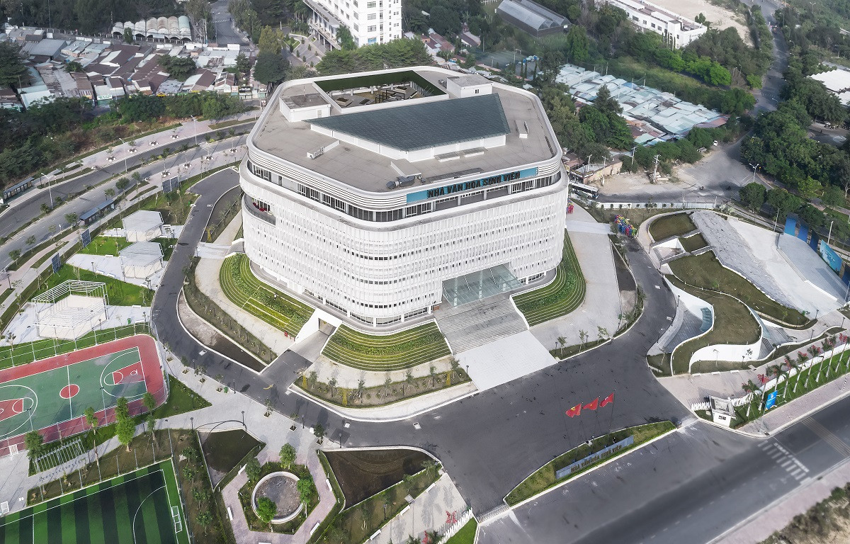 Điểm check-in của sinh viên Làng Đại học Thủ Đức giành giải Kiến trúc thế giới ảnh 1