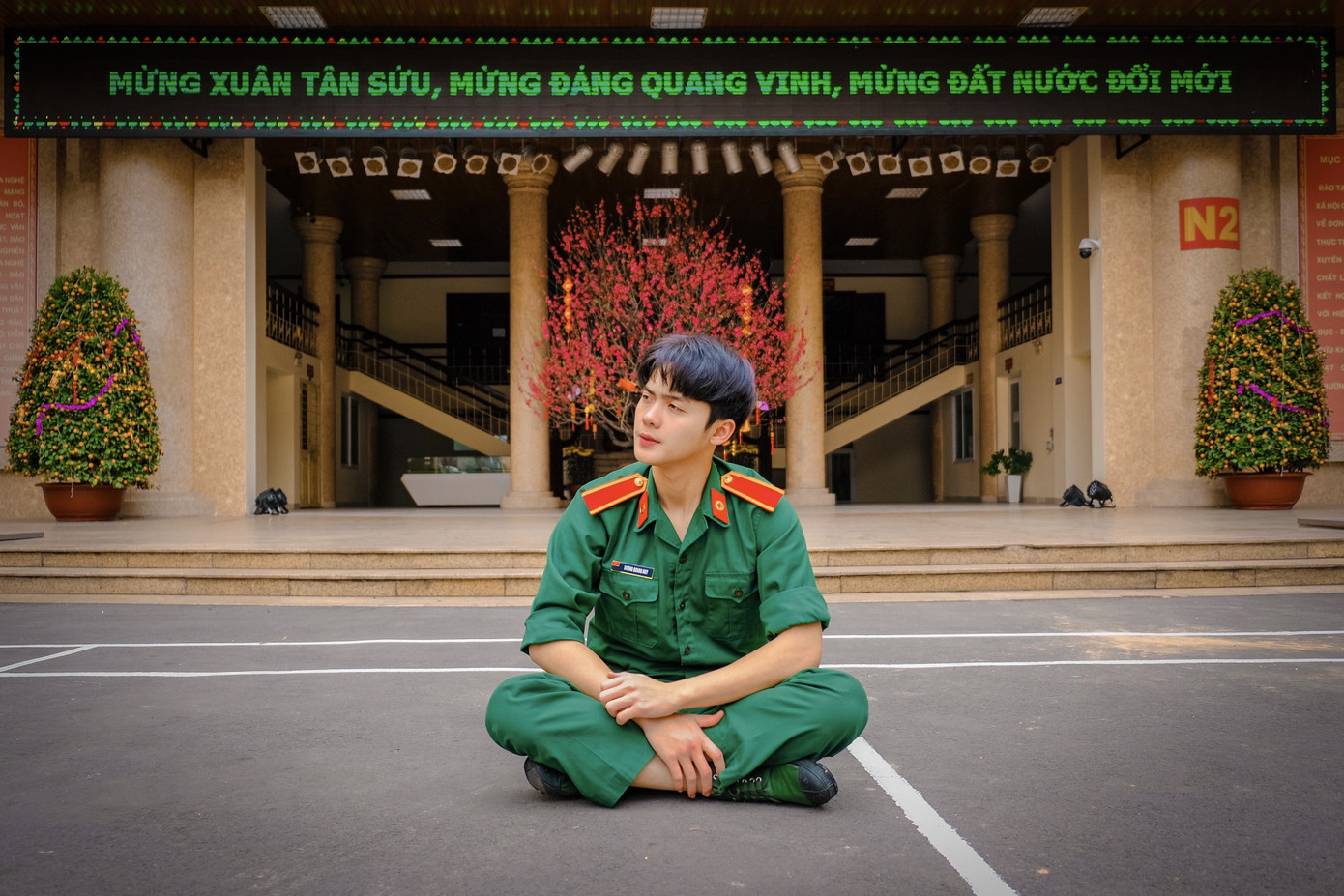 Anh bộ đội 9X gây thương nhớ bởi ngoại hình điển trai ảnh 5