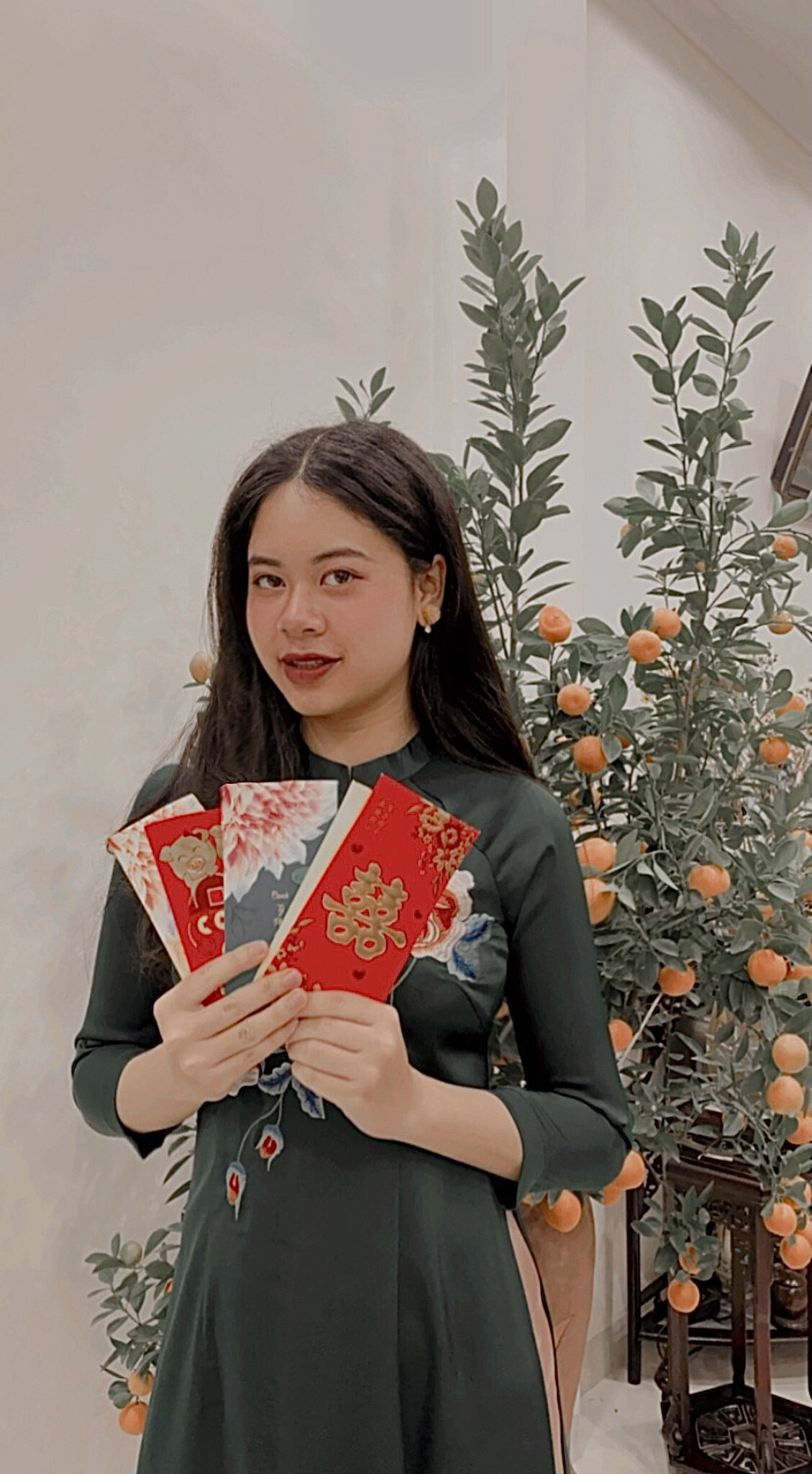 Đón Tết đặc biệt của hot girl Đại học Luật ảnh 8