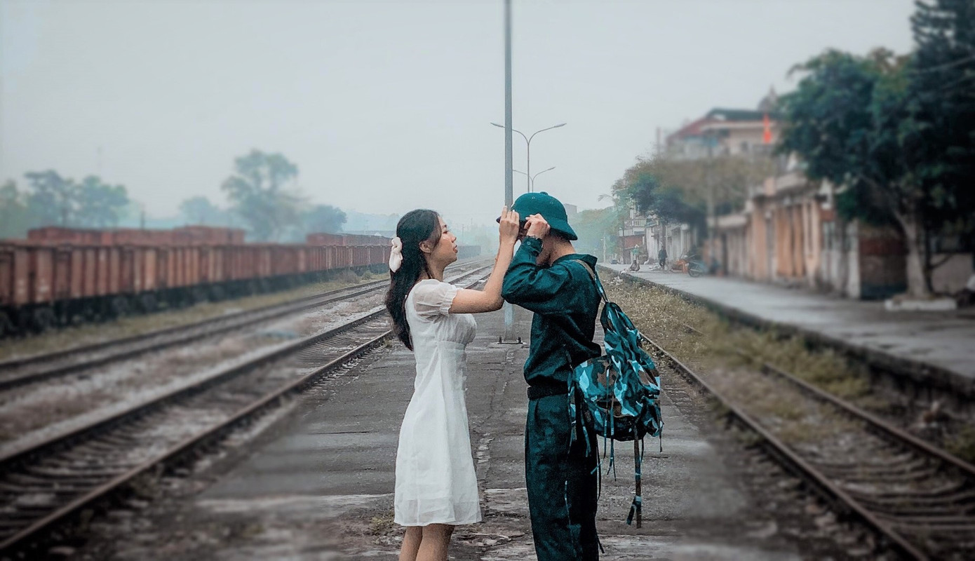 Bộ ảnh ‘Tiễn người yêu lên đường nhập ngũ’ của đôi bạn đến từ Quảng Ninh ảnh 10
