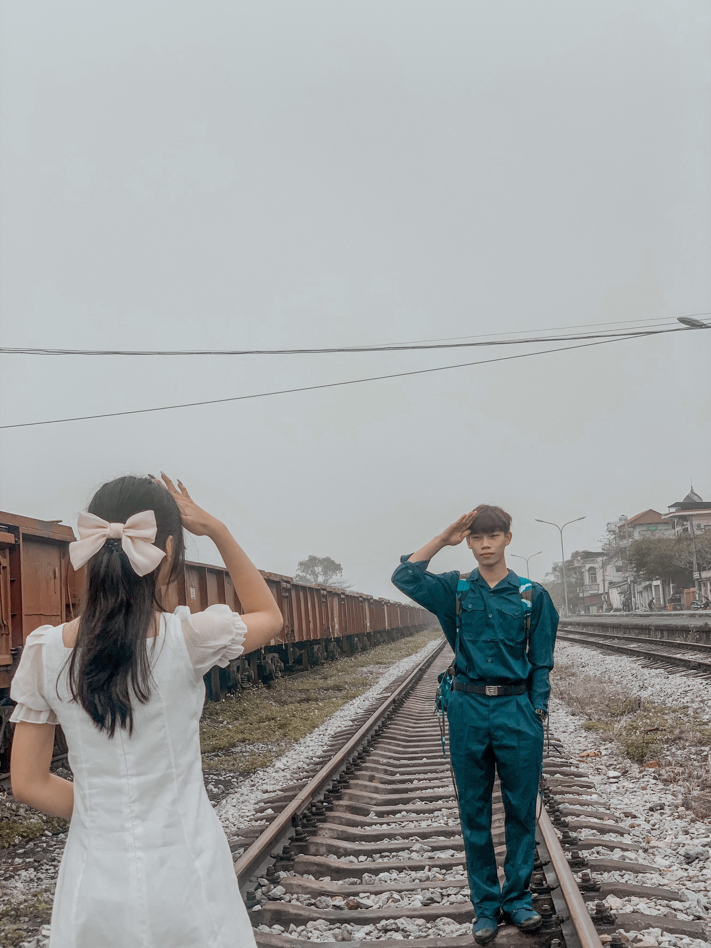 Bộ ảnh ‘Tiễn người yêu lên đường nhập ngũ’ của đôi bạn đến từ Quảng Ninh ảnh 18
