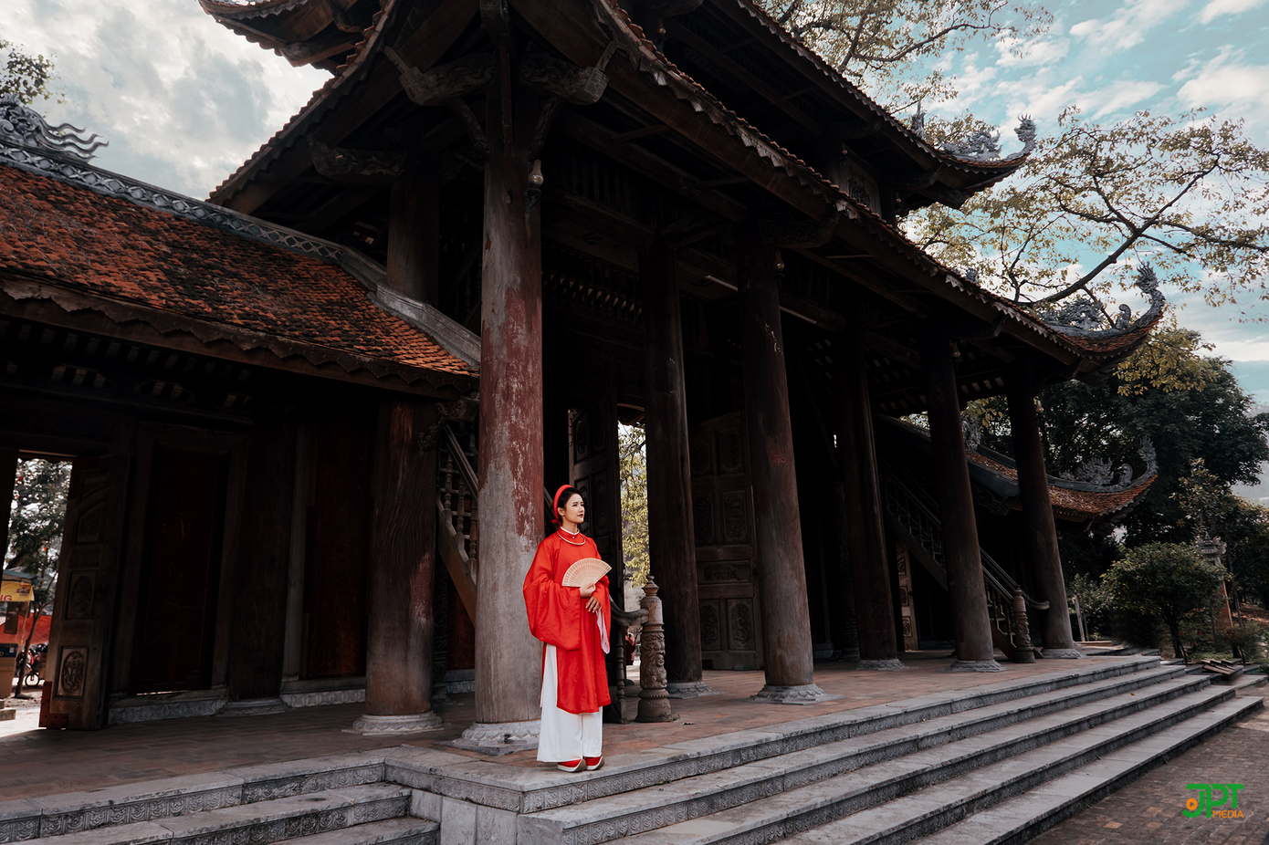 Ngất ngây trước vẻ đẹp đậm chất cổ xưa của Mai Yến trong bộ Cổ phục Việt Nam ảnh 6