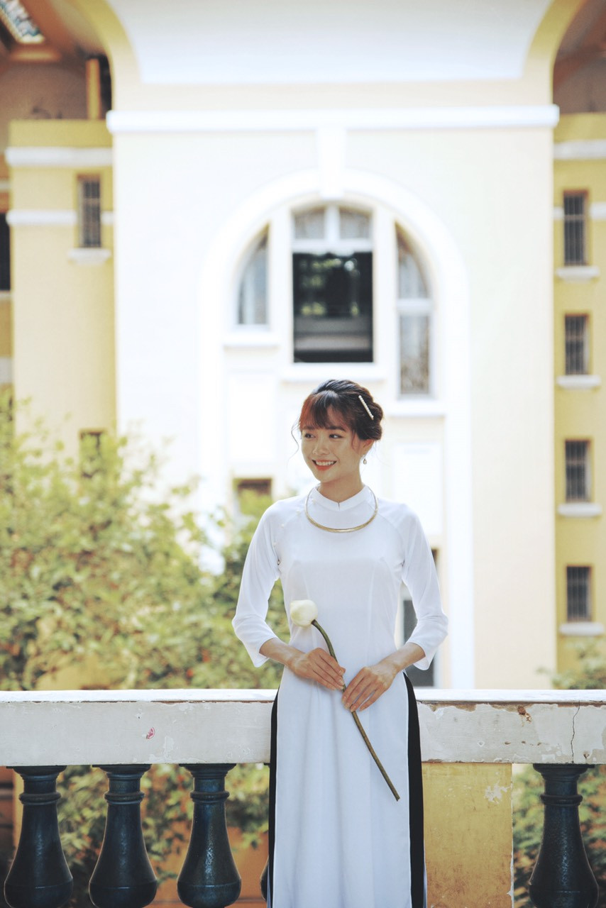 Năm mới cận kề, nữ sinh Xuân Tuyền, trường ĐH Văn Lang hóa thân thành cô tiểu thư nhà họ Hứa xinh đẹp ảnh 2