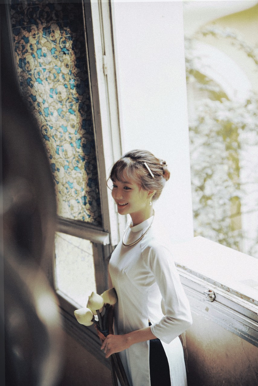 Năm mới cận kề, nữ sinh Xuân Tuyền, trường ĐH Văn Lang hóa thân thành cô tiểu thư nhà họ Hứa xinh đẹp ảnh 5