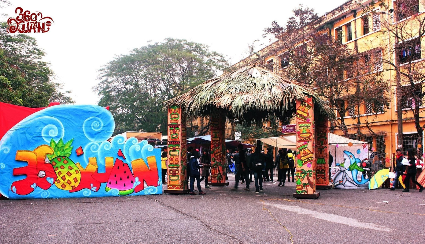 Sinh viên Kinh tế Quốc dân háo hức đón năm mới với “360 độ Xuân” ảnh 2