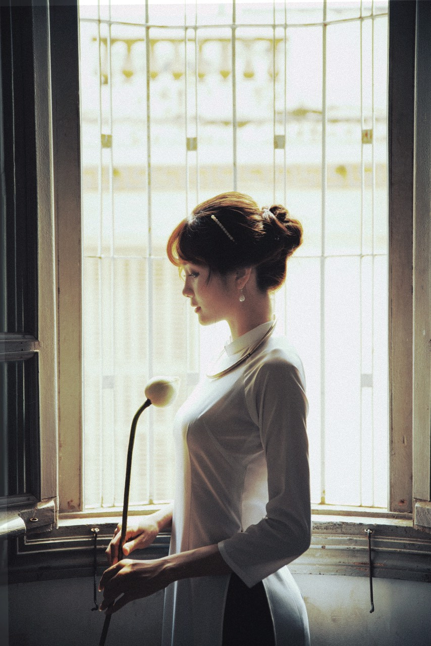 Năm mới cận kề, nữ sinh Xuân Tuyền, trường ĐH Văn Lang hóa thân thành cô tiểu thư nhà họ Hứa xinh đẹp ảnh 8