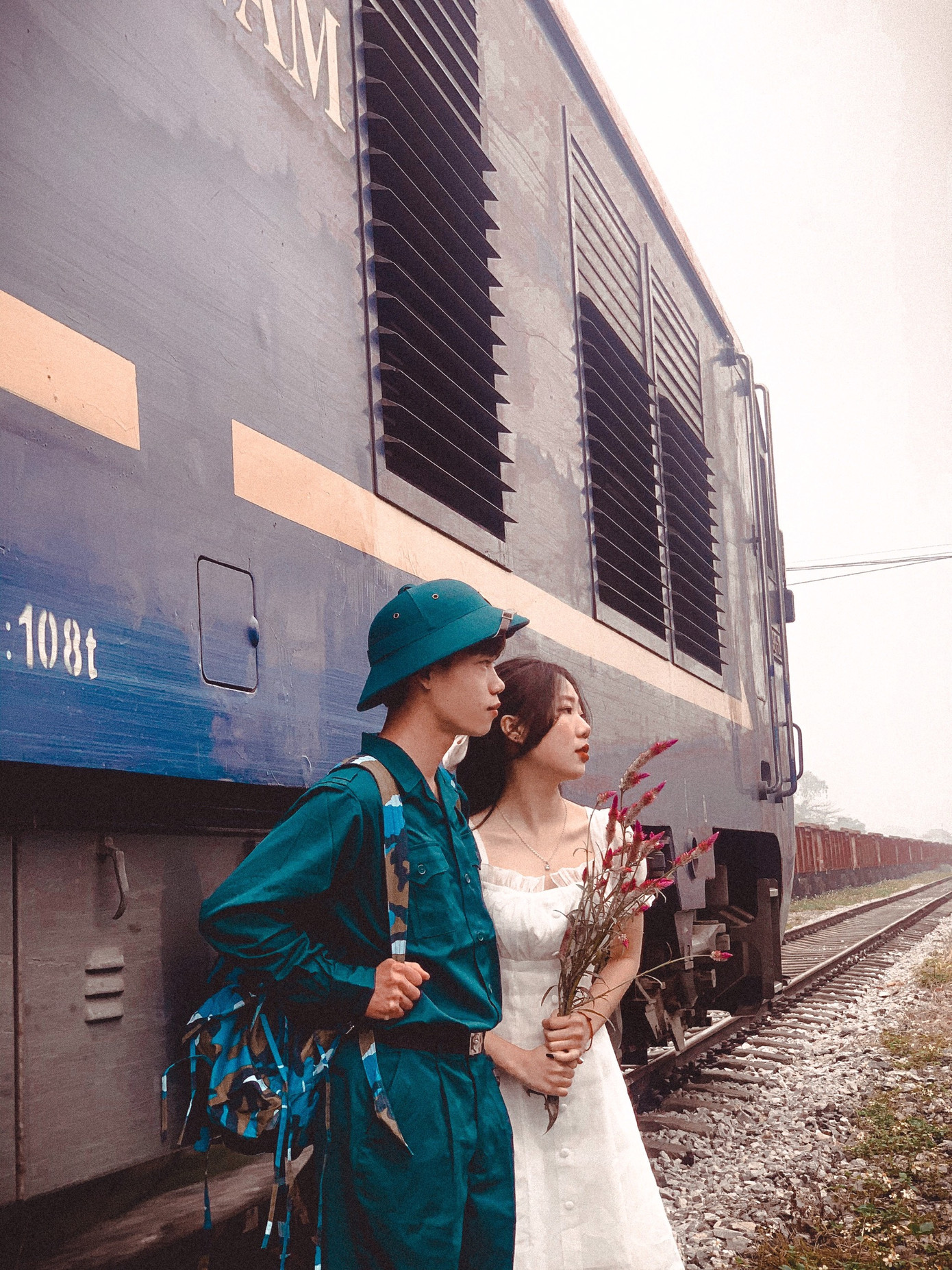 Bộ ảnh ‘Tiễn người yêu lên đường nhập ngũ’ của đôi bạn đến từ Quảng Ninh ảnh 16