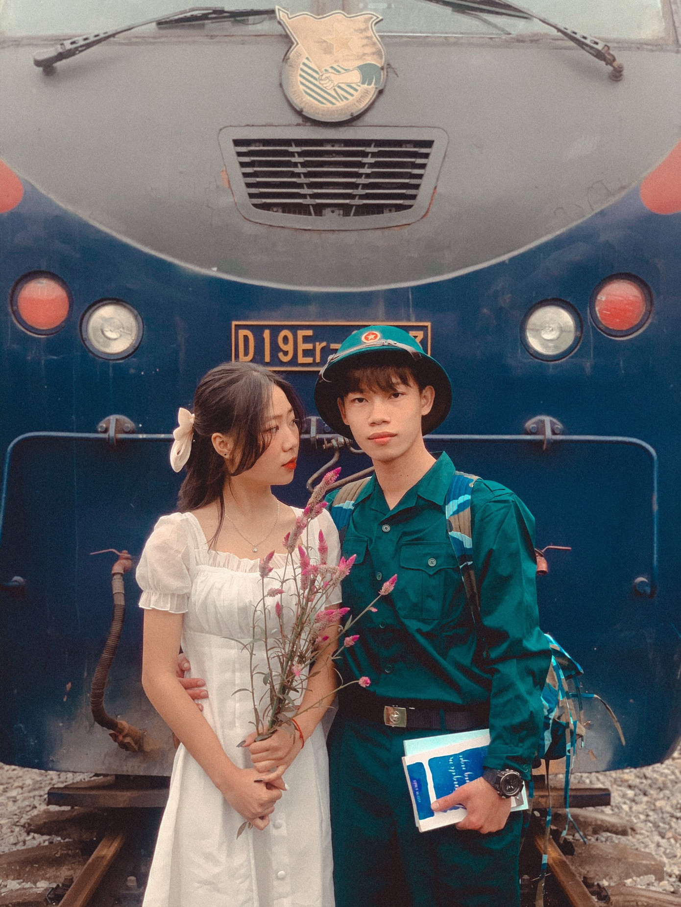 Bộ ảnh ‘Tiễn người yêu lên đường nhập ngũ’ của đôi bạn đến từ Quảng Ninh ảnh 11