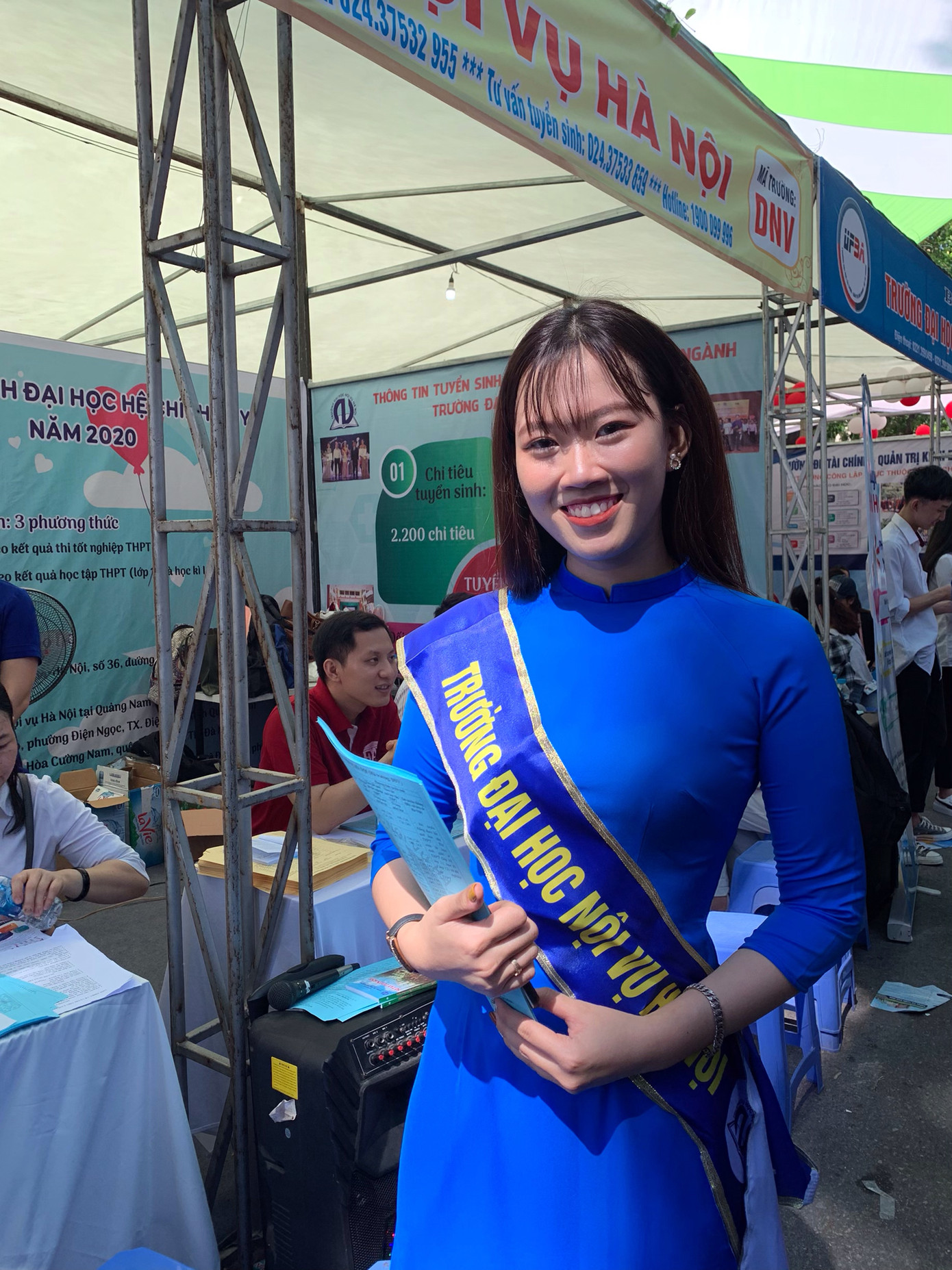 Vẻ đẹp của nữ sinh trường ĐH Nội vụ đạt giải Người đẹp trí tuệ - Miss Elegant Beauty 2020 ảnh 5