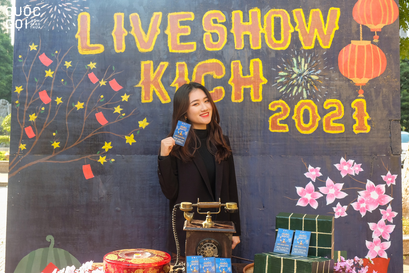 Sinh viên trường Báo háo hức chào Xuân cùng Photobooth “Lời chưa nói” ảnh 6