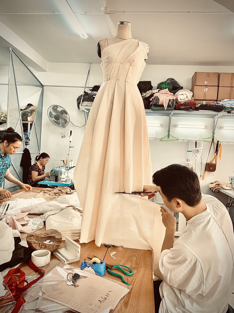 Chàng trai Thái Nguyên với đam mê “chơi” với vải ảnh 3