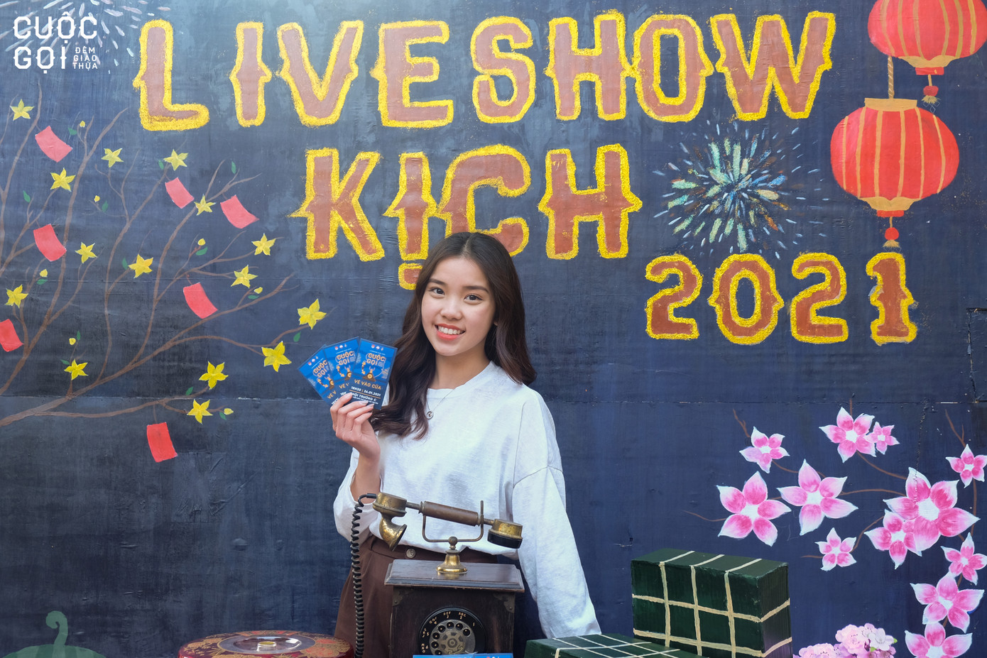 Sinh viên trường Báo háo hức chào Xuân cùng Photobooth “Lời chưa nói” ảnh 2