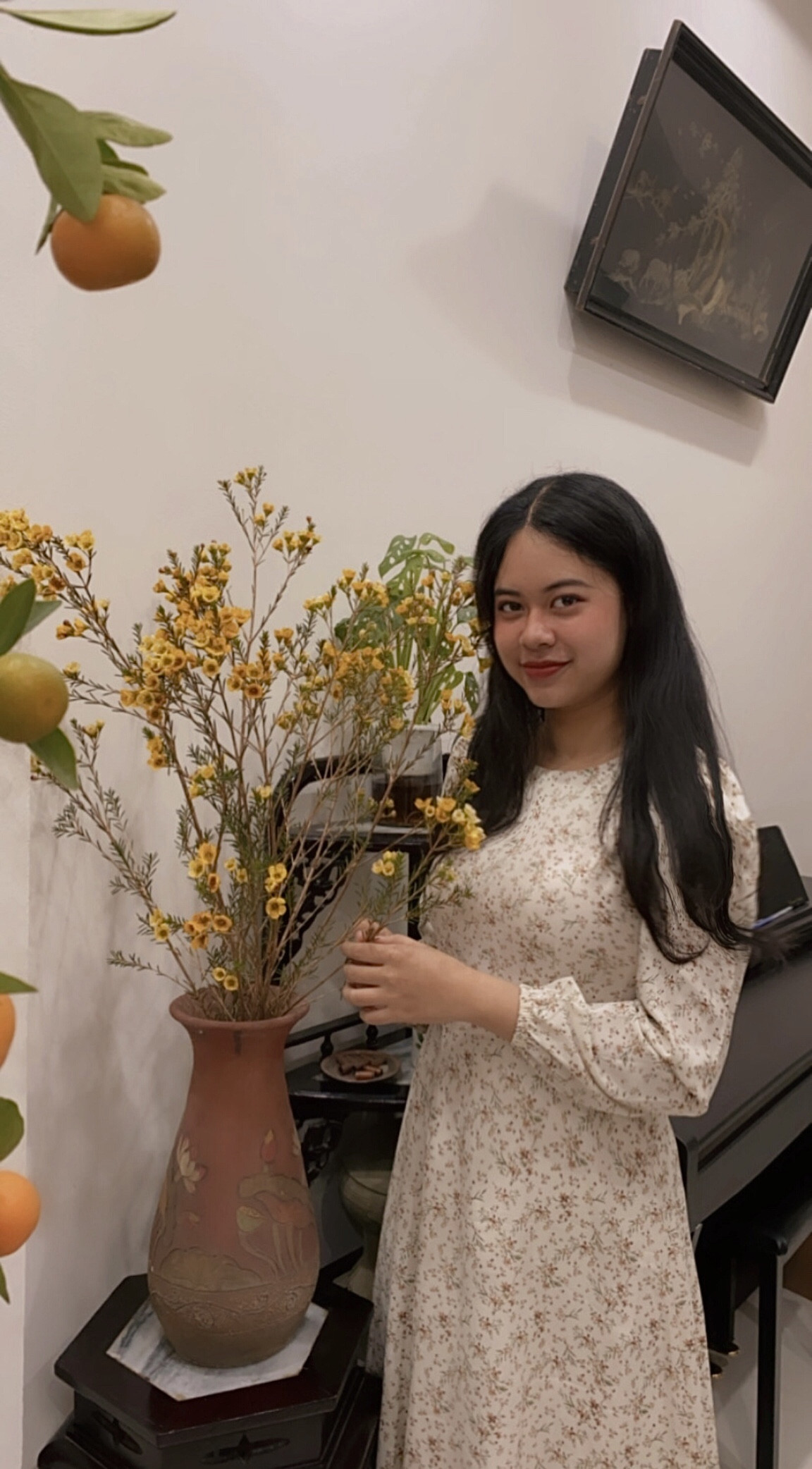 Đón Tết đặc biệt của hot girl Đại học Luật ảnh 2