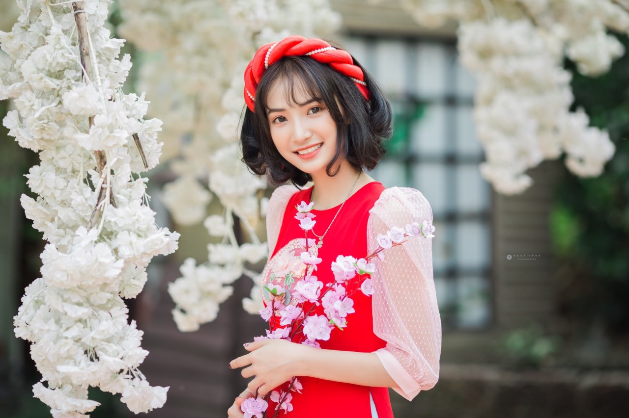 Hot girl Nam Định ‘hóa’ thiếu nữ H’Mông rạng rỡ đón Xuân ảnh 9