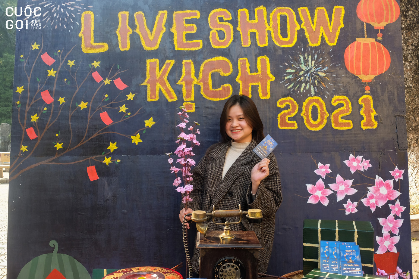 Sinh viên trường Báo háo hức chào Xuân cùng Photobooth “Lời chưa nói” ảnh 5