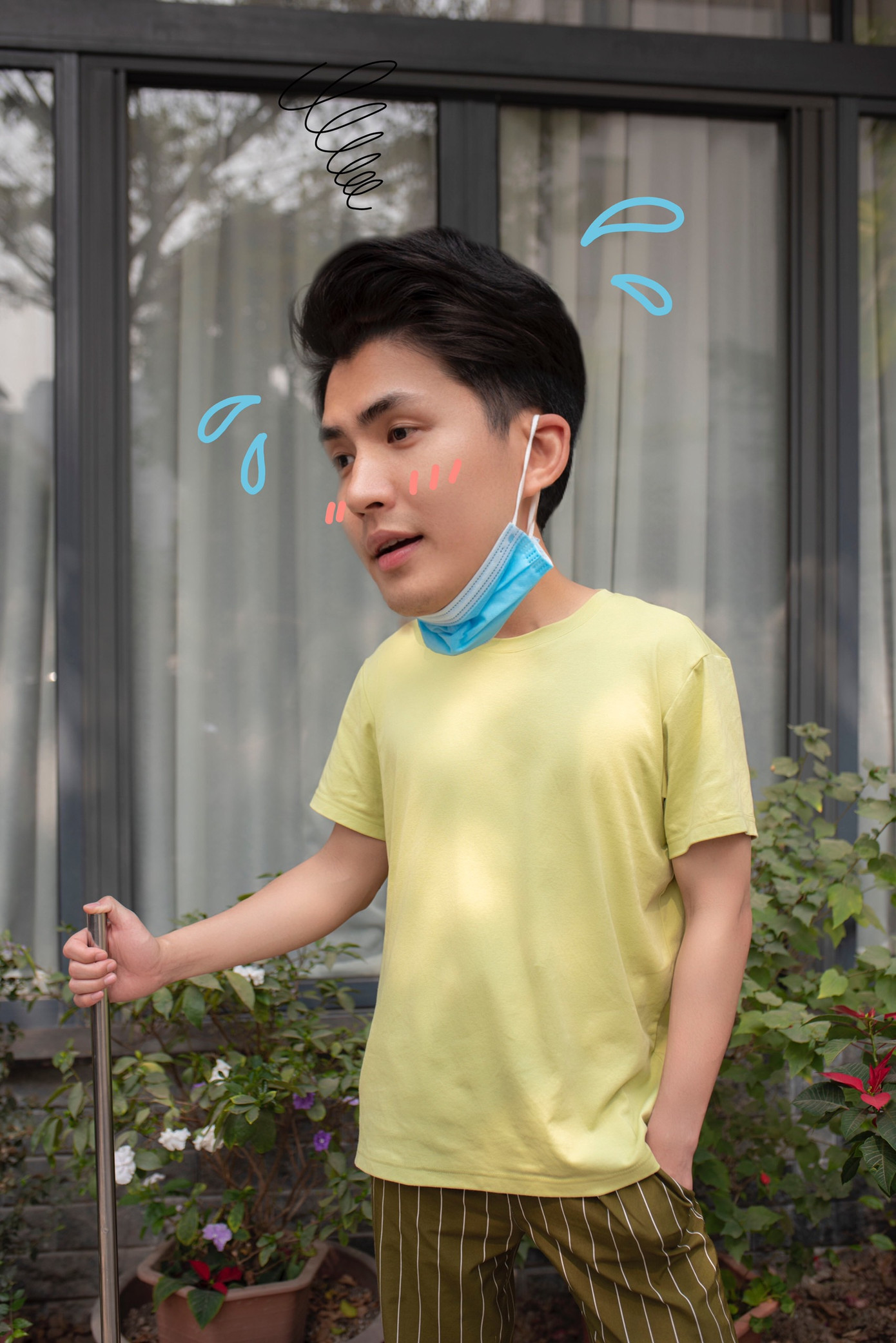 MC Nguyên Trực hóa “chiến binh ngày Tết” với bộ ảnh… dọn nhà ảnh 1