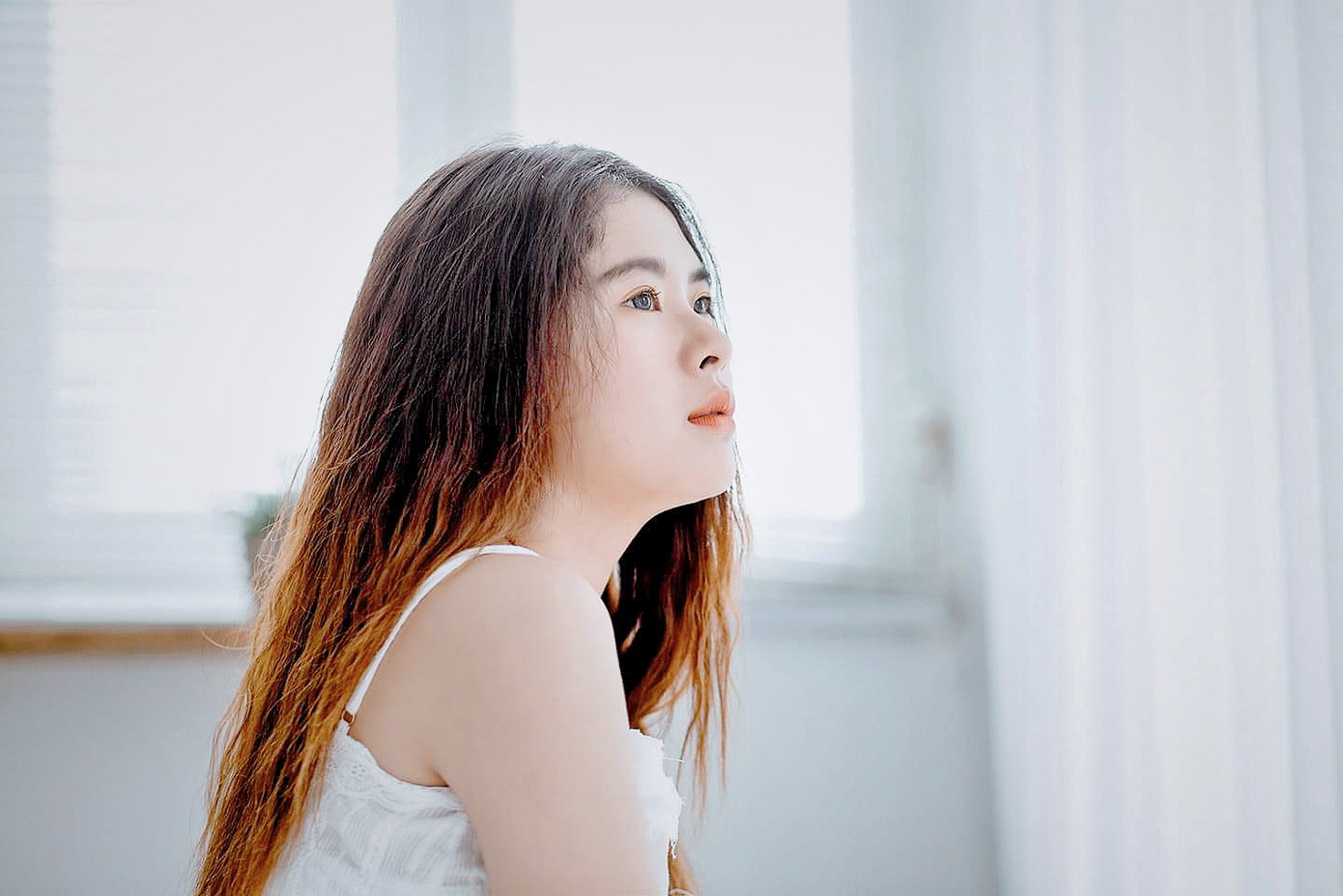 Nhan sắc tựa “Sương mai” của cô gái Cần Thơ ảnh 9