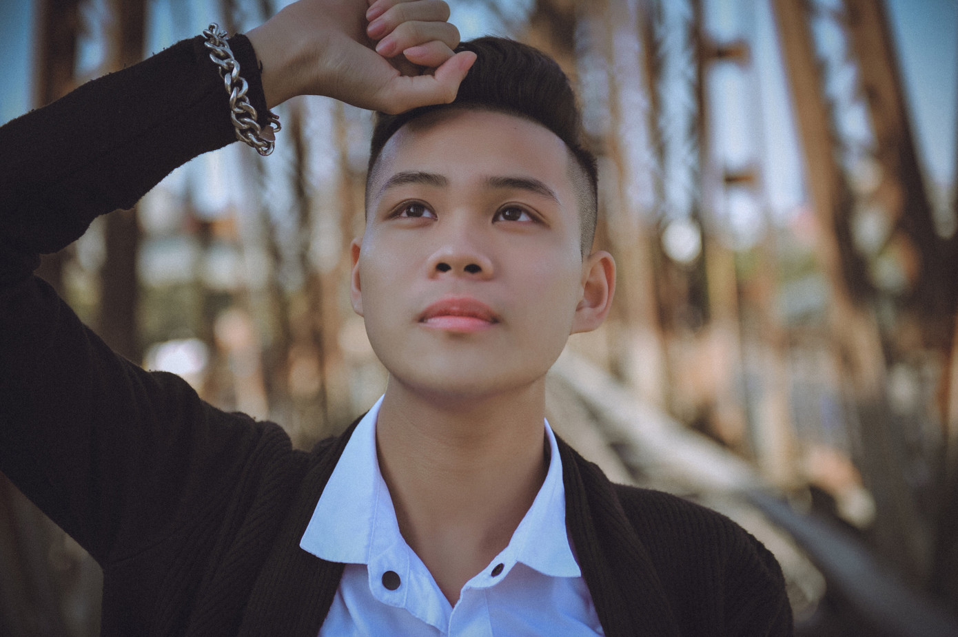 Nam sinh trường Luật chọn nghệ thuật làm đam mê ảnh 1