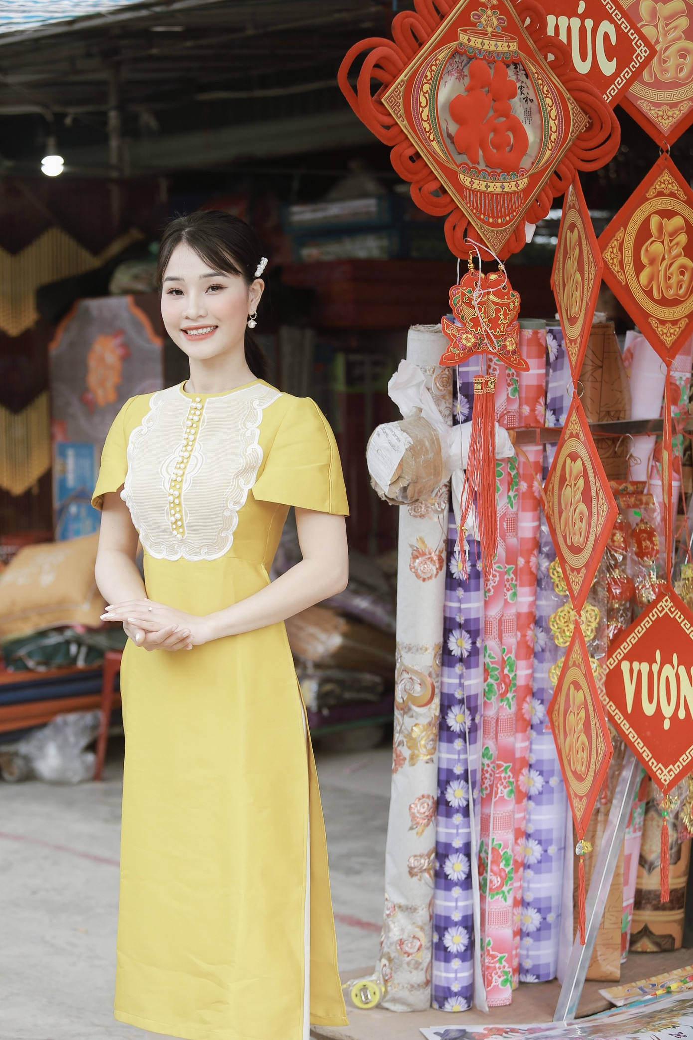 Á khôi du lịch Hà Tĩnh rạng ngời trong phiên chợ Xuân ảnh 3