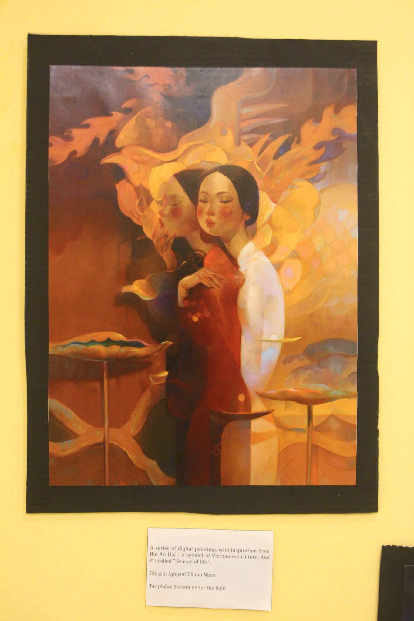 Vẻ đẹp ấn tượng của phụ nữ Việt qua triển lãm nghệ thuật của sinh viên trường Báo ảnh 2