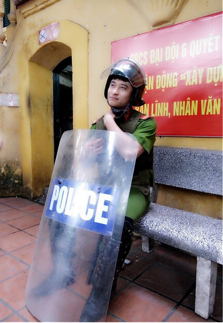 Chàng sinh viên Điện ảnh đến từ Thái Nguyên từng là cảnh sát cơ động đạt nhiều thành tích ảnh 3