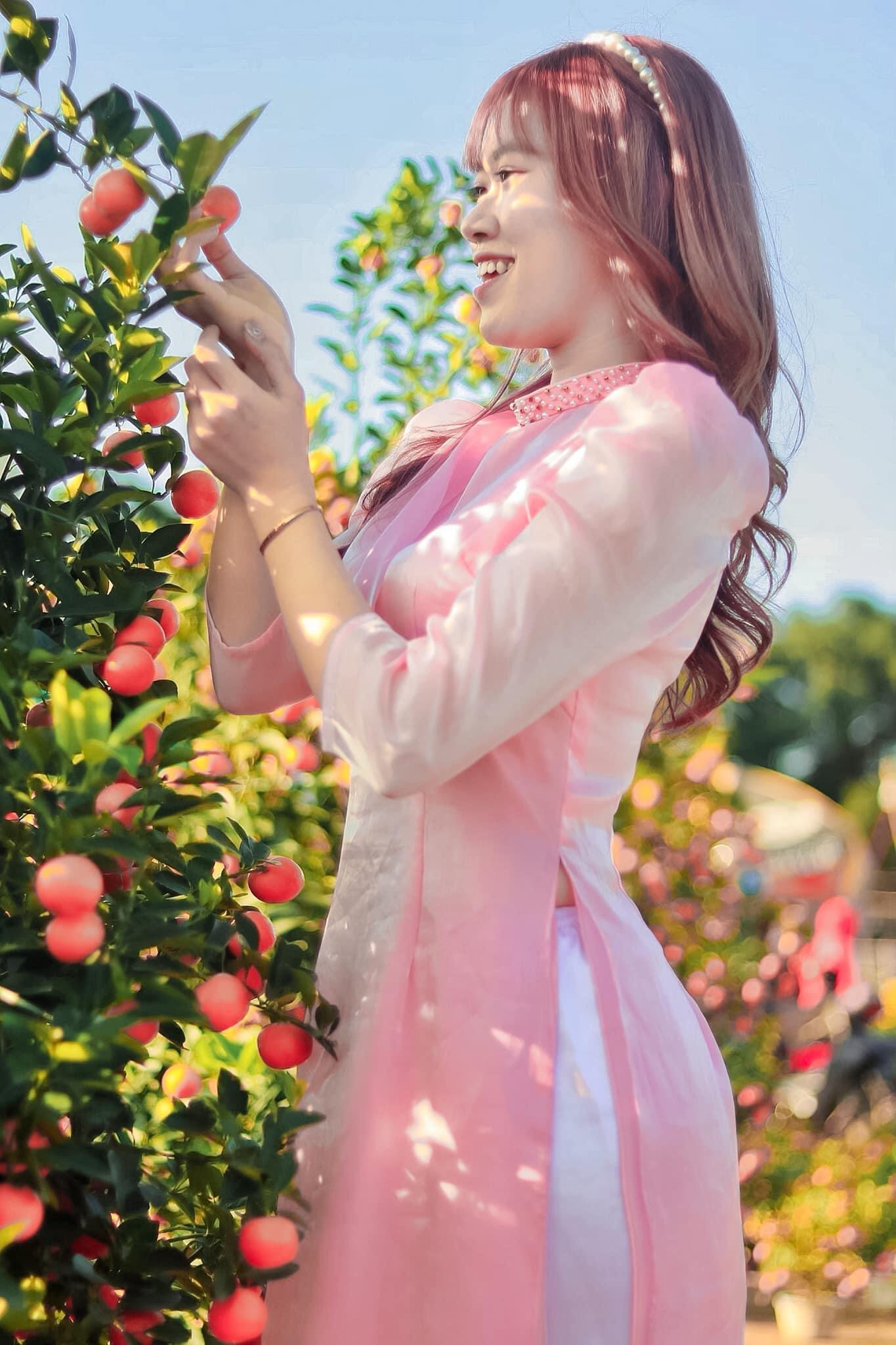 Thiếu nữ xứ Quảng trong áo dài truyền thống những ngày đầu Xuân ảnh 4