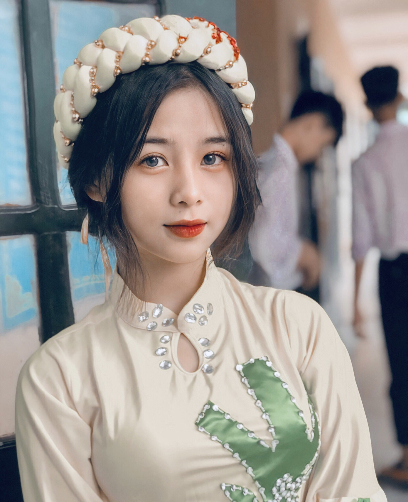 Nữ sinh lớp 11 đa tài xinh như mộng muốn trở thành sinh viên ĐH Khoa học Xã hội & Nhân văn ảnh 1