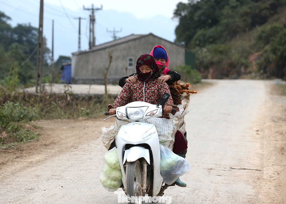 Hà Giang rét tê tái, người dân nổi lửa sưởi ấm cho gia súc ảnh 2