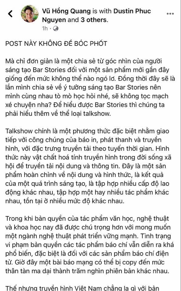 “Bar Stories” và “Cốc cốc Sam ơi!” giống nhau đến mức khó hiểu, liệu có phải chỉ là trùng hợp? ảnh 1