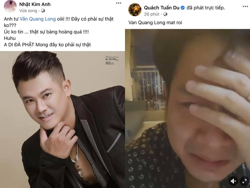Ưng Hoàng Phúc bàng hoàng, Nhật Tinh Anh suy sụp khi hay tin Vân Quang Long qua đời ảnh 4